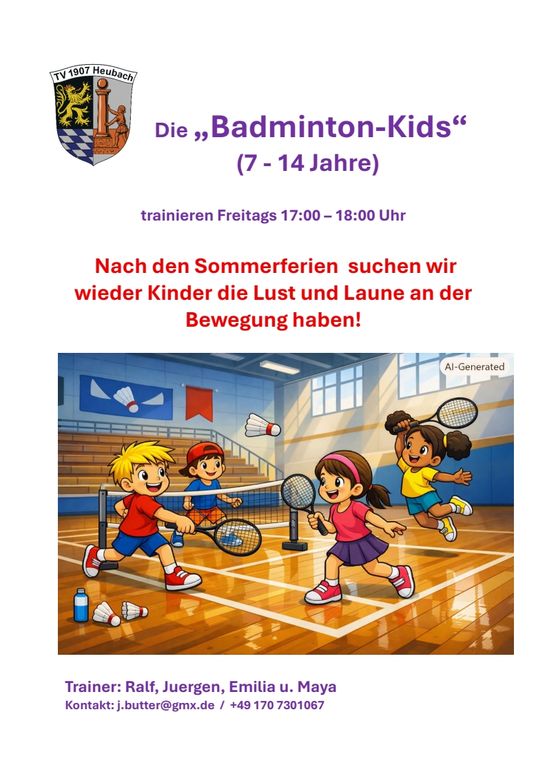 Spielerwerbung Kids 2026